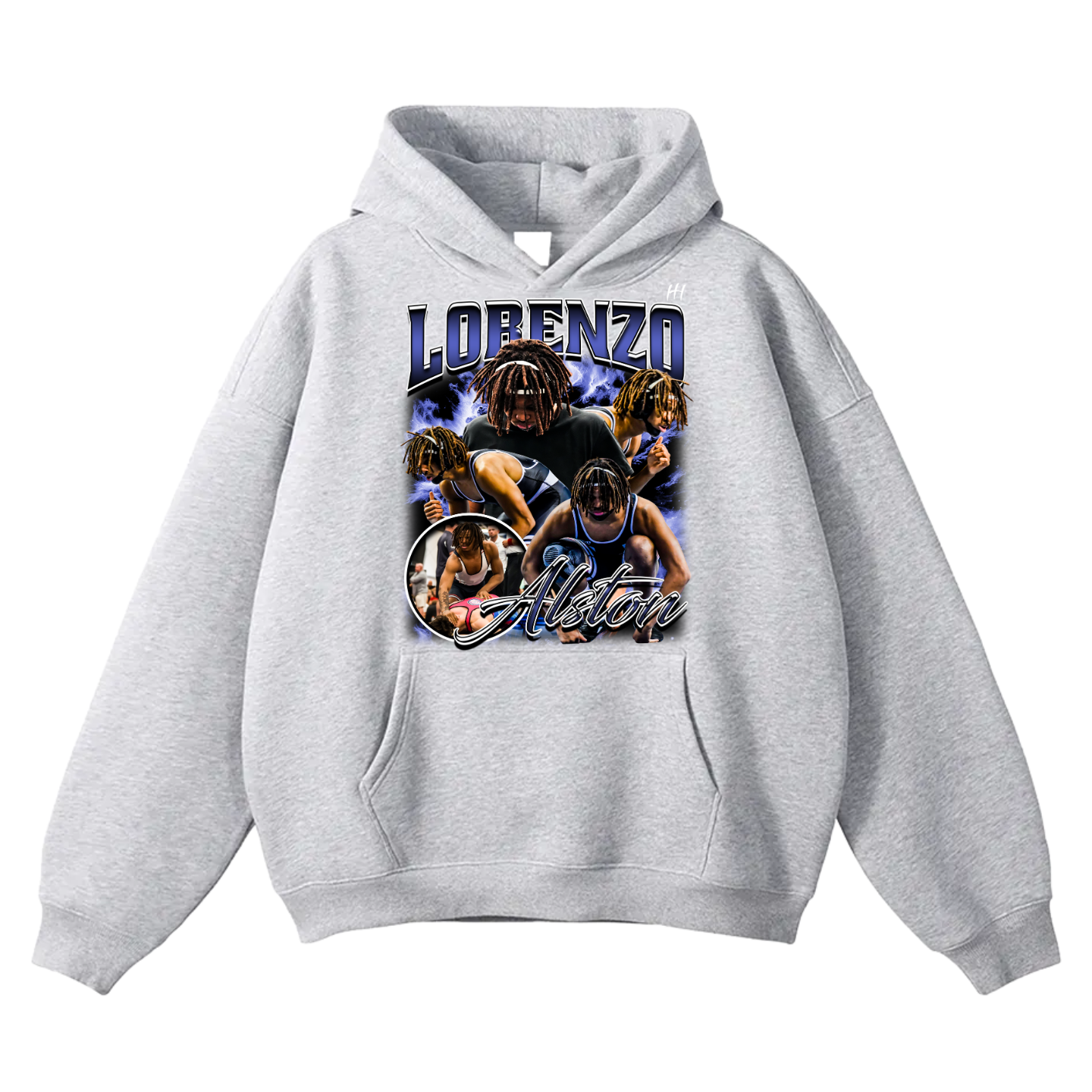 Lorenzo Alston Oversize Fleeced Hoodie
