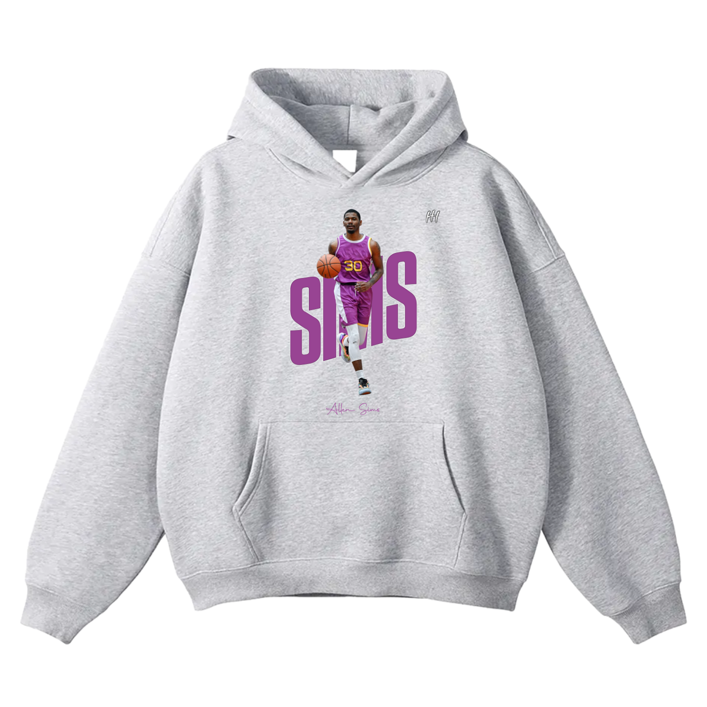 Allen Sims Oversize Fleeced Hoodie