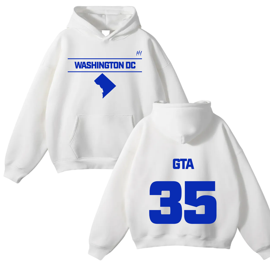 Jermaine Chandler Oversize Fleeced Hoodie