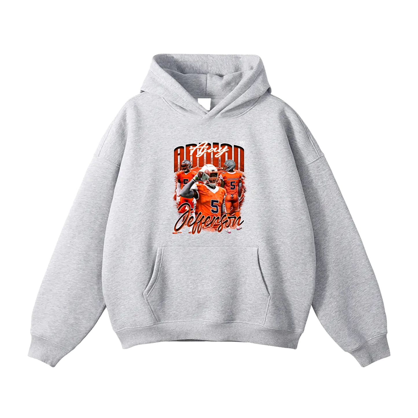 Adrian Jefferson Oversize Fleeced Hoodie