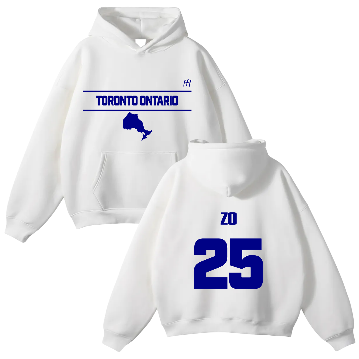 Afonso Kiala Oversize Fleeced Hoodie