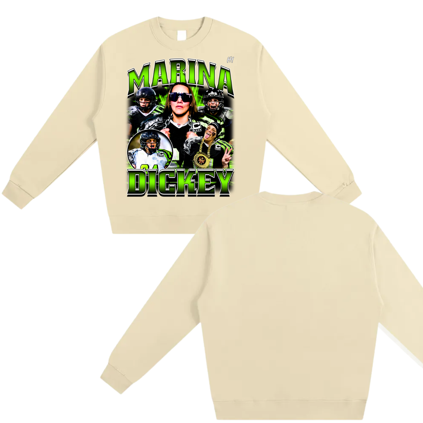 Marina Dickey Heavyweight Crewneck Sweatshirt