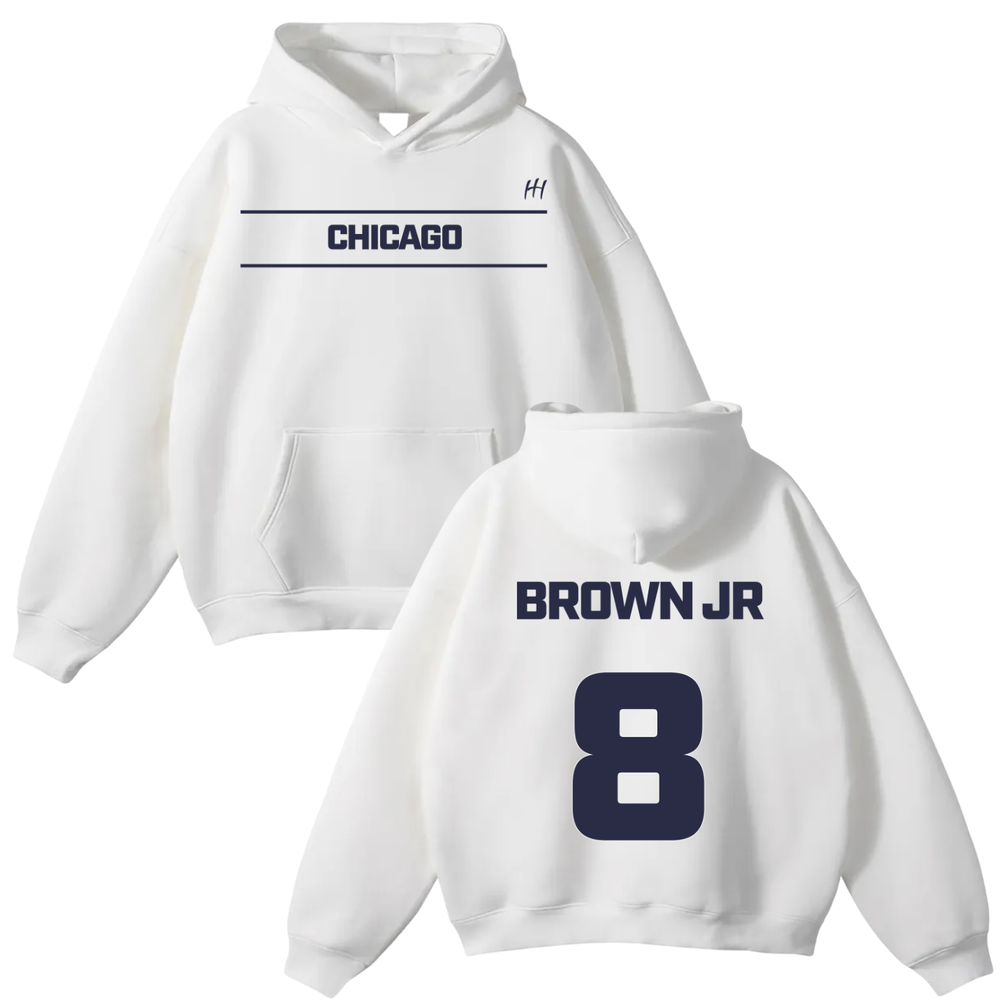 Mario Brown JR Oversize Fleeced Hoodie