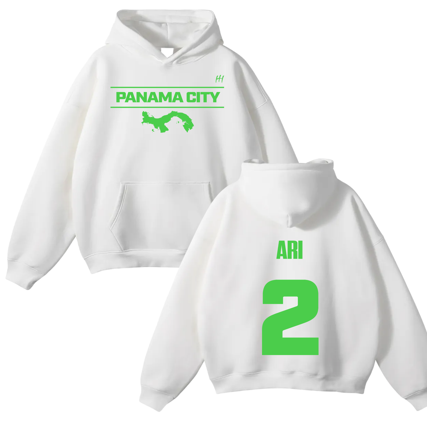Ariann Hernandez Oversize Fleeced Hoodie