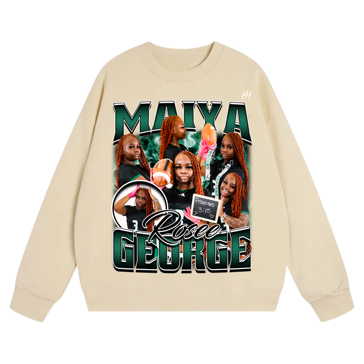 Maiya Rosee George Heavyweight Crewneck Sweatshirt
