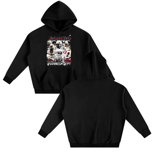 Arthur Jones Jr Oversize Fleeced Hoodie