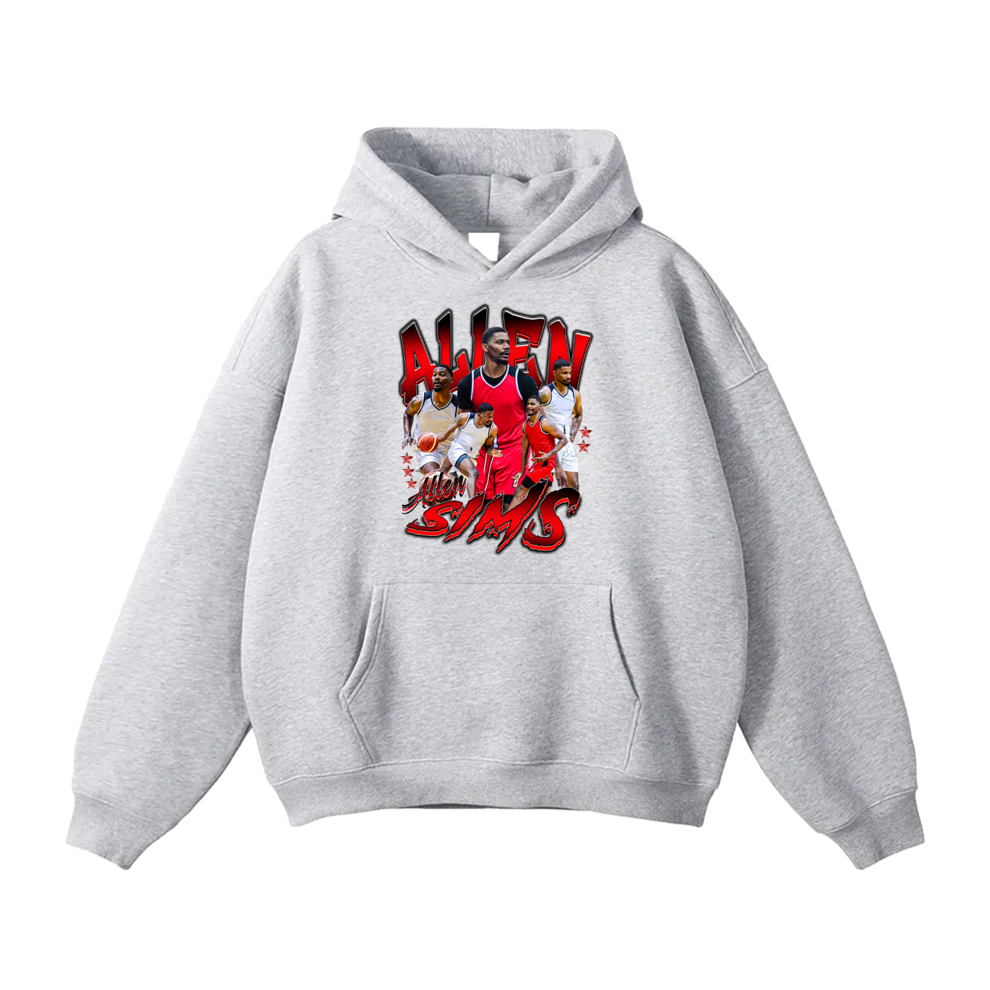 Allen Sims Oversize Fleeced Hoodie