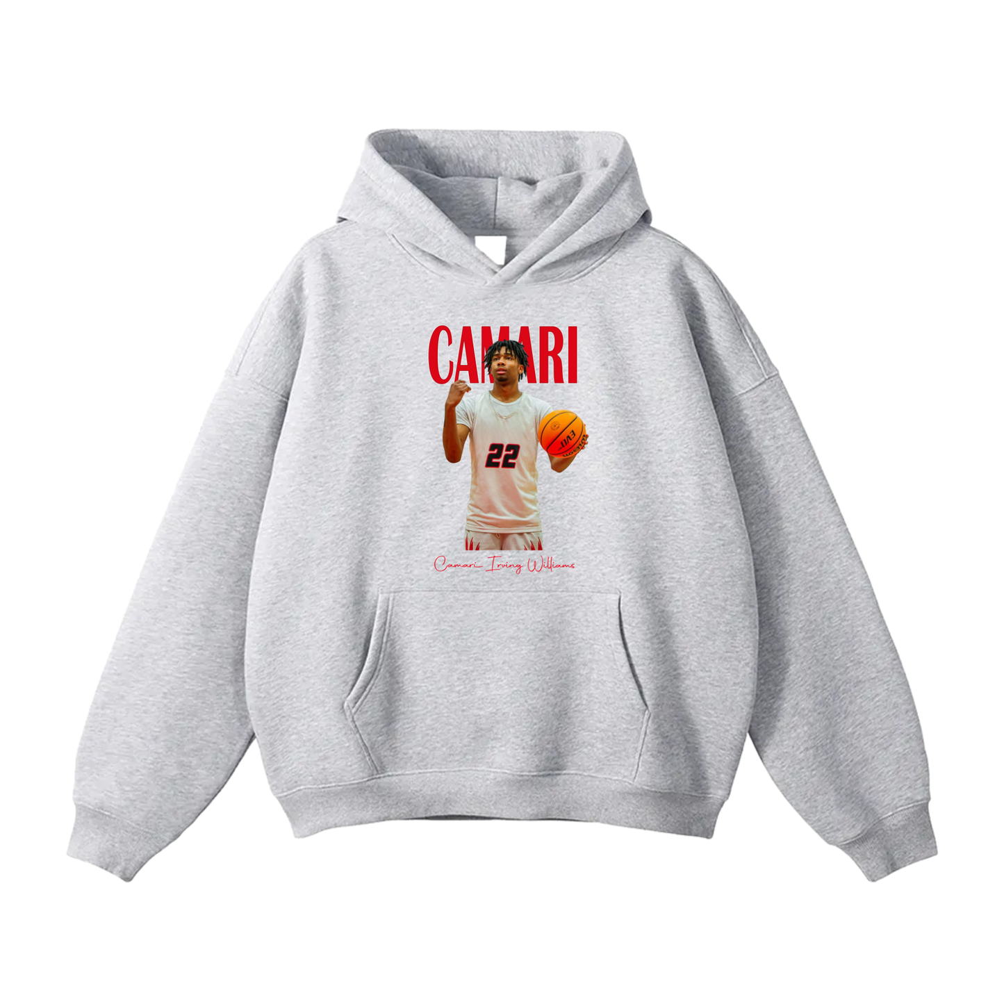 Camari Irving Williams Oversize Fleeced Hoodie