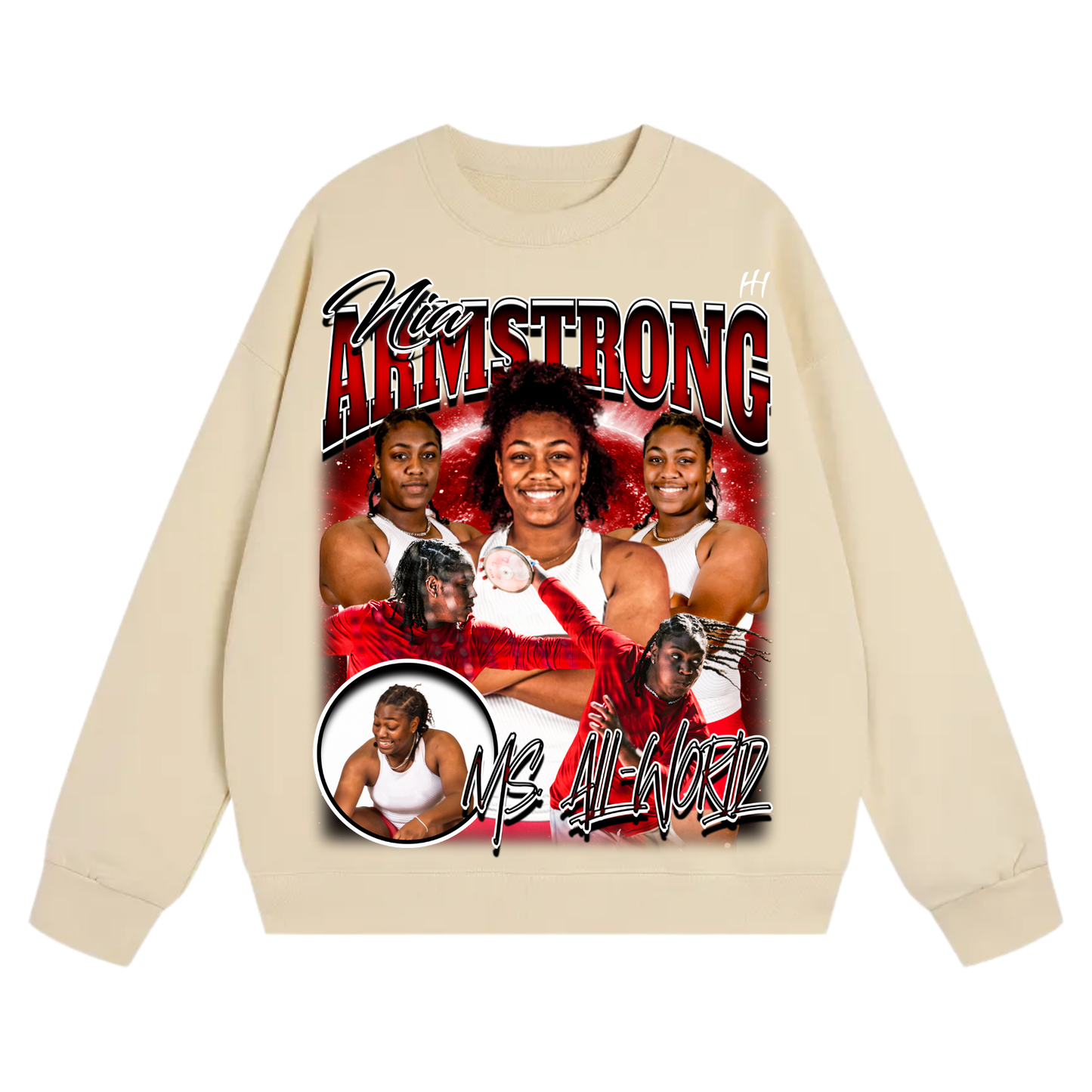Nia Armstrong Heavyweight Crewneck Sweatshirt