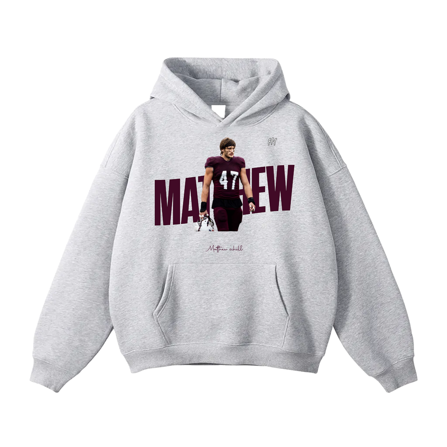 Matthew Schill Oversize Fleeced Hoodie