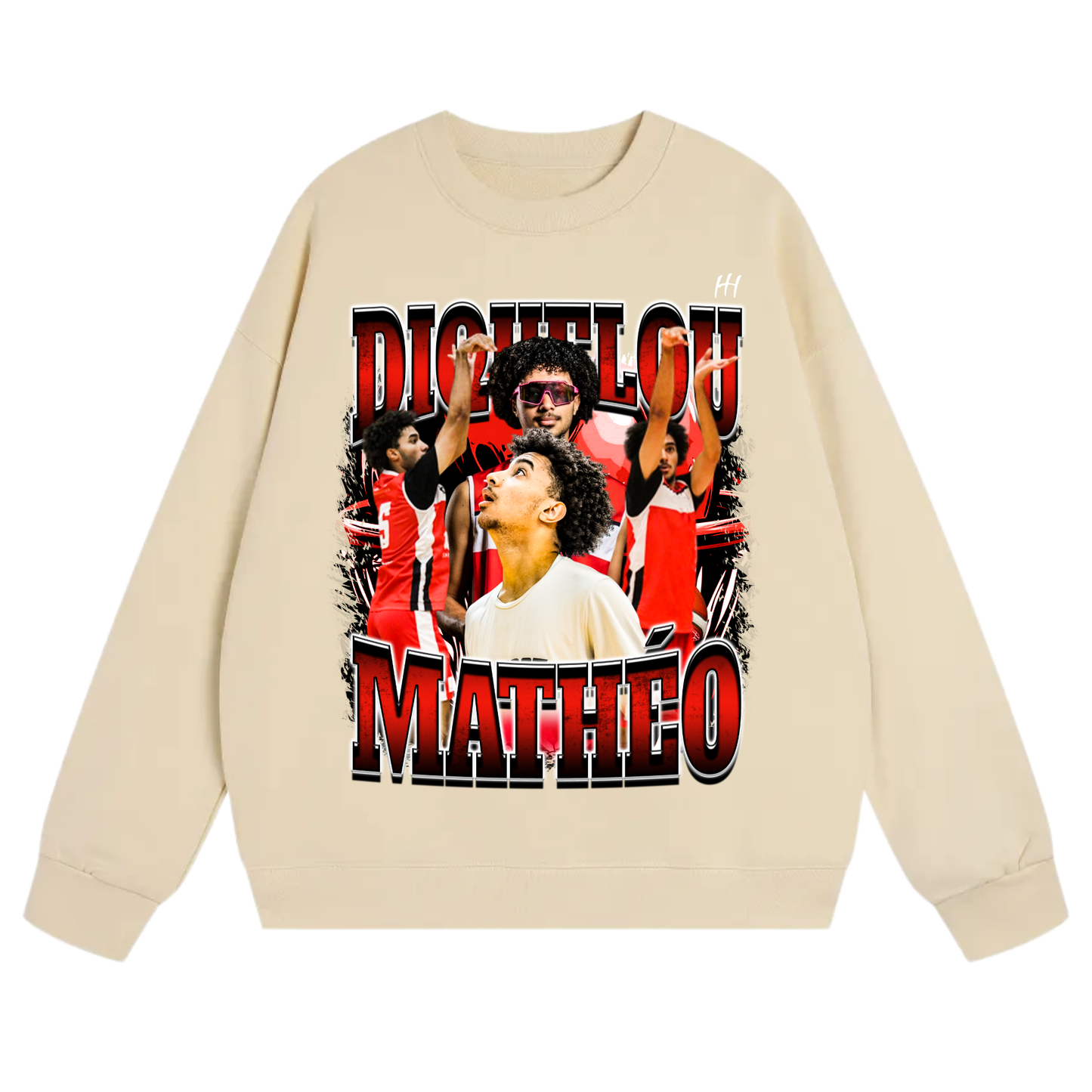 Diquelou Mathéo Heavyweight Crewneck Sweatshirt