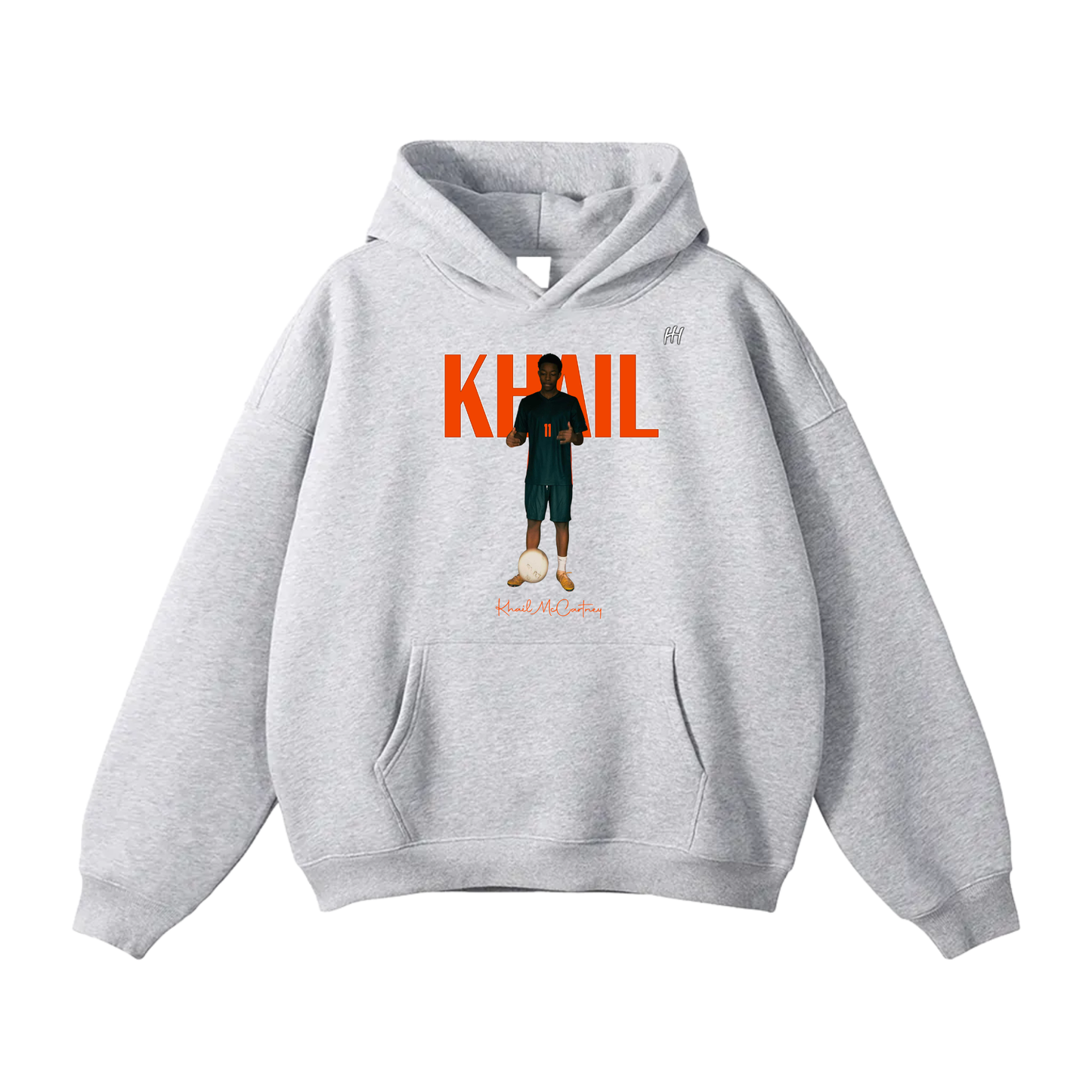 Khail McCartney Oversize Fleeced Hoodie