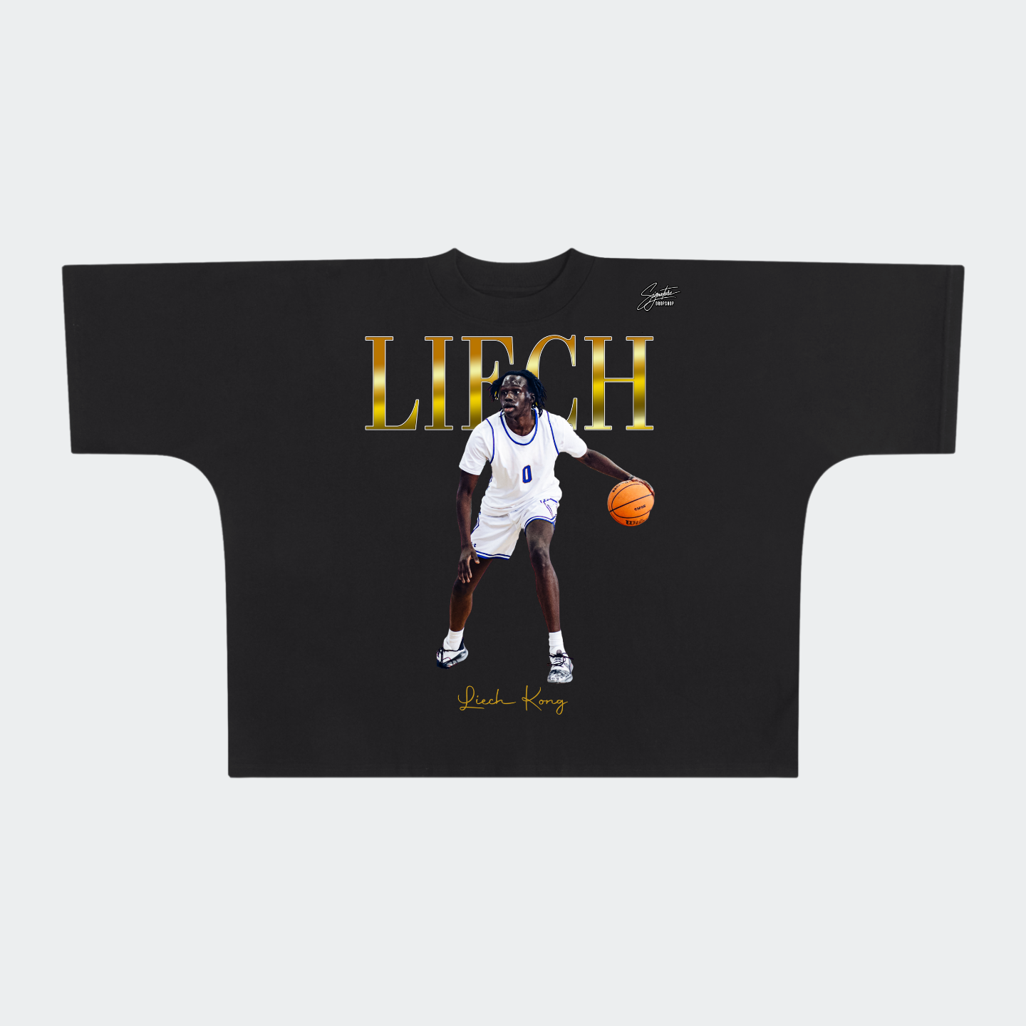 Liech Kong Premium Drop Shoulder/Boxy Tee