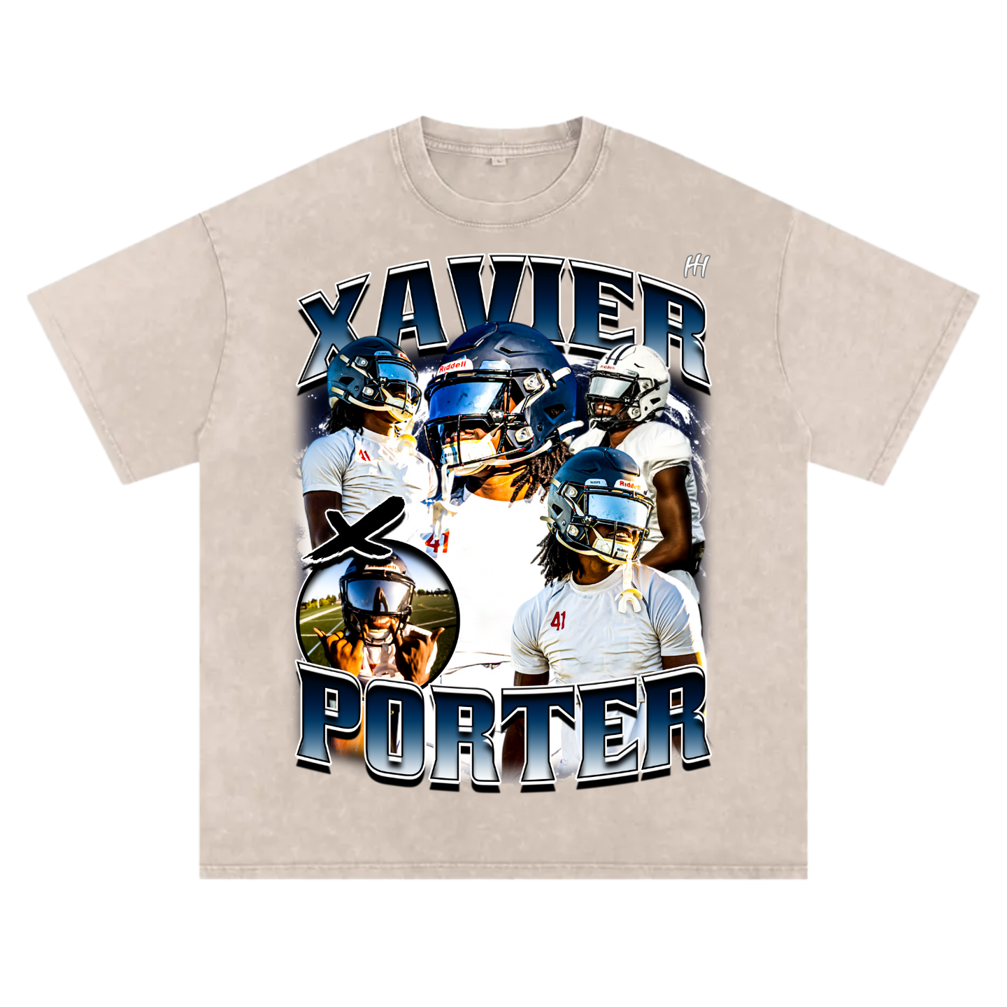 Xavier Porter  Heavyweight Oversized T-shirt