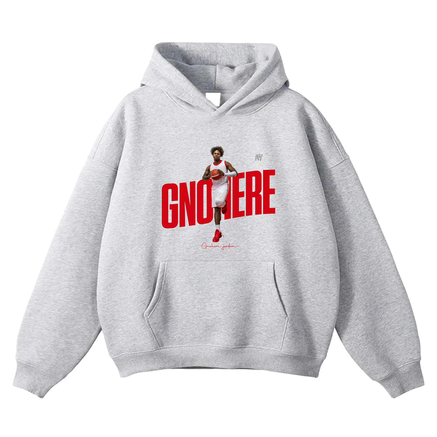 Gnohere Jordan Oversize Fleeced Hoodie