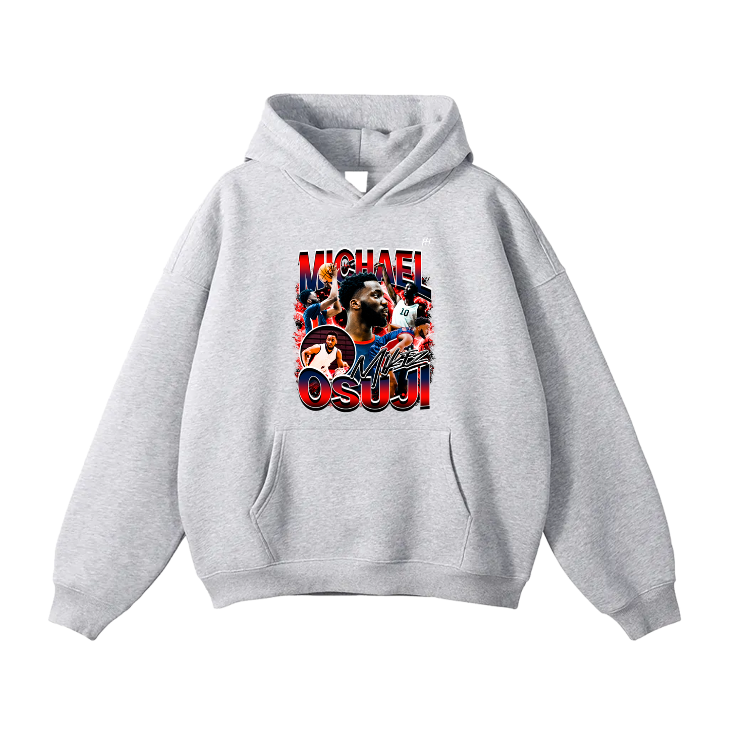 Michael Osuji Oversize Fleeced Hoodie