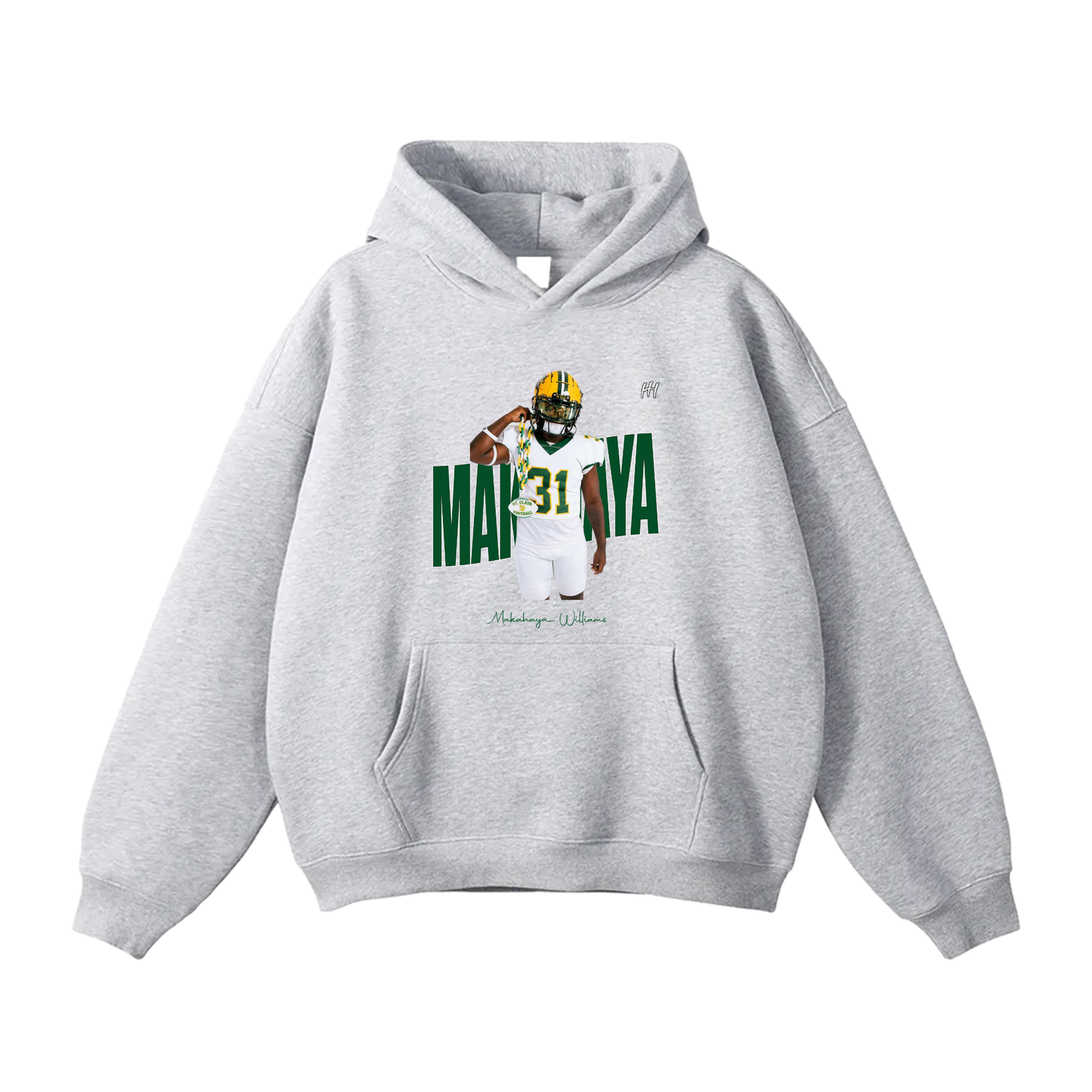 Makahaya Williams Oversize Fleeced Hoodie