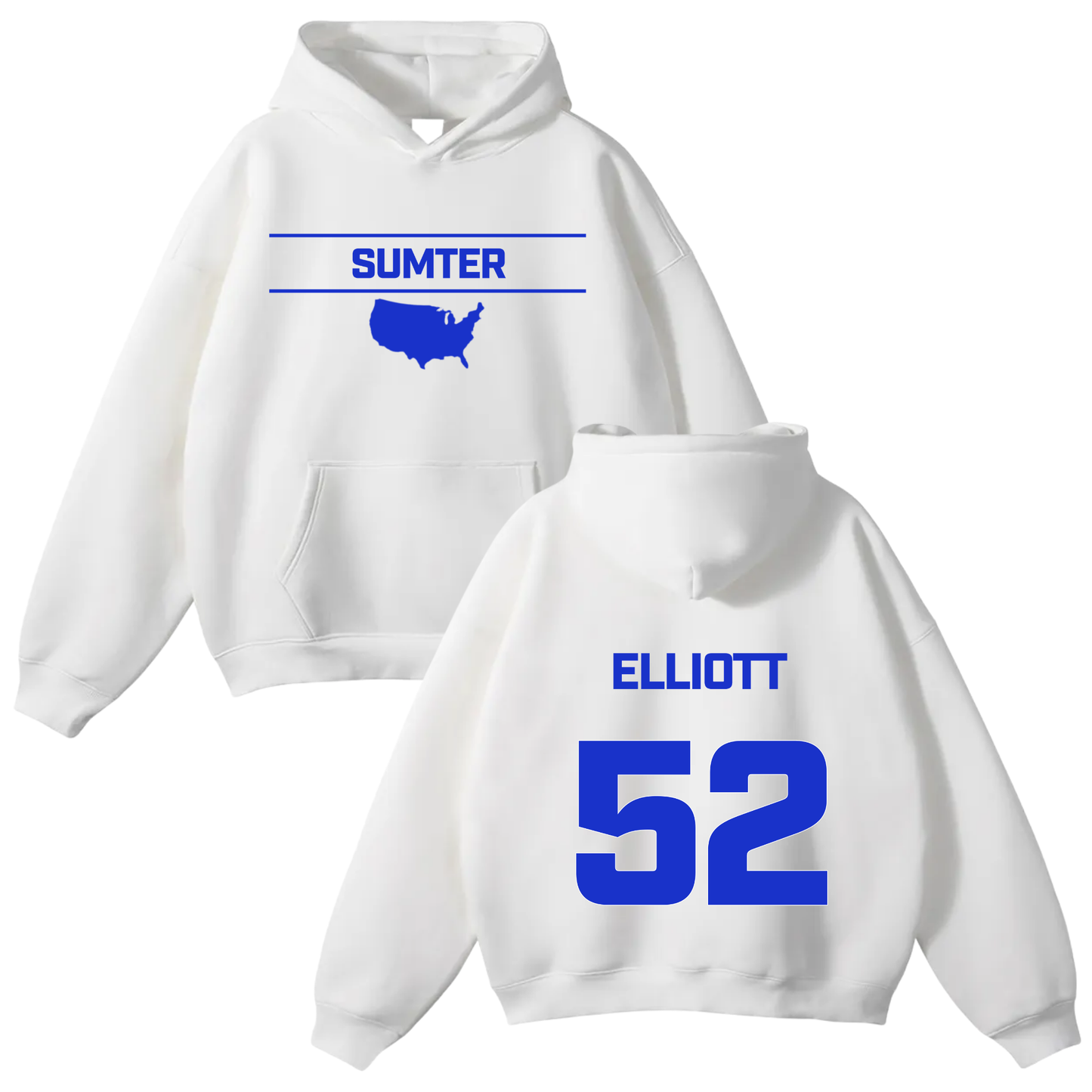 Elliott Searson Oversize Fleeced Hoodie