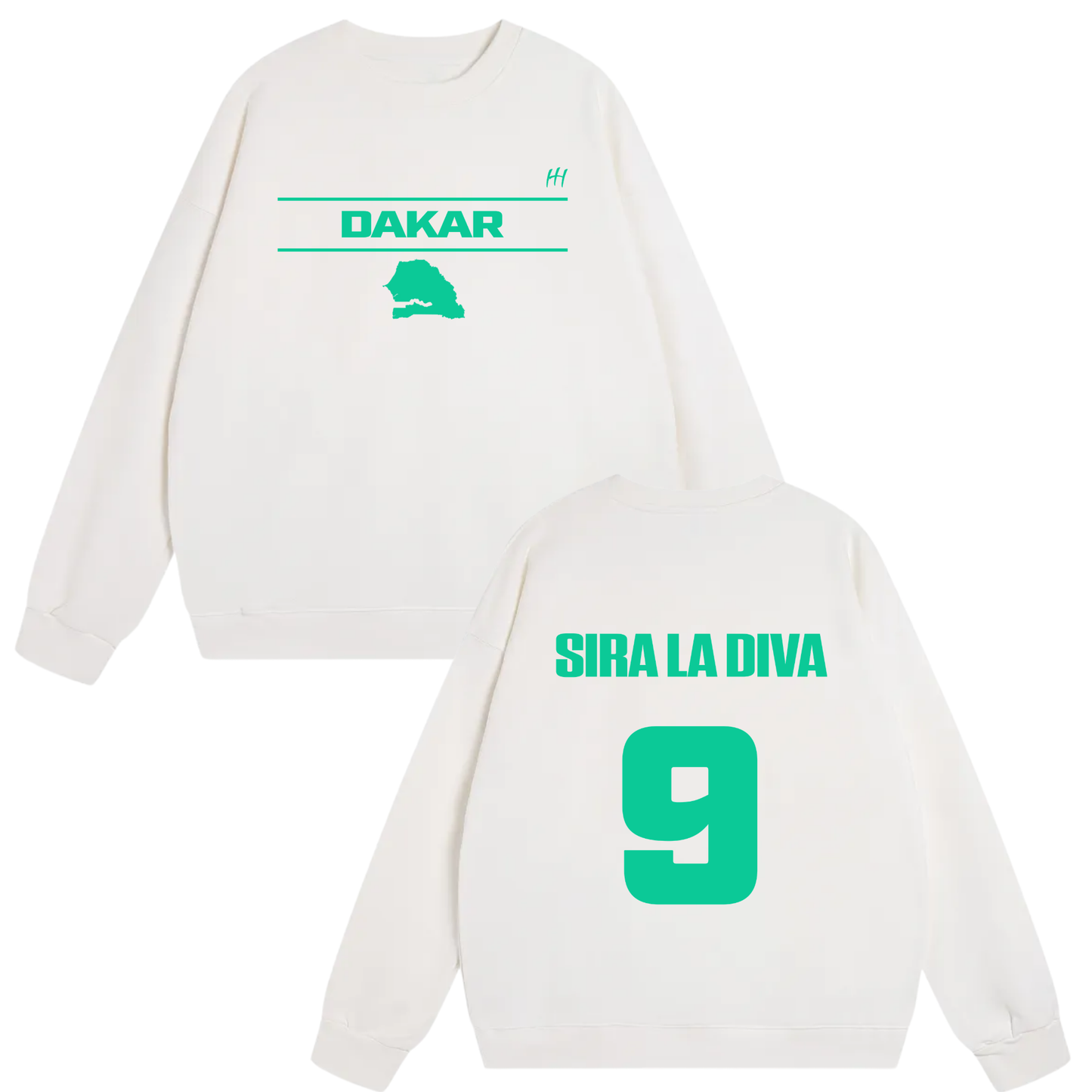 Néné Sira Diallo Heavyweight Crewneck Sweatshirt