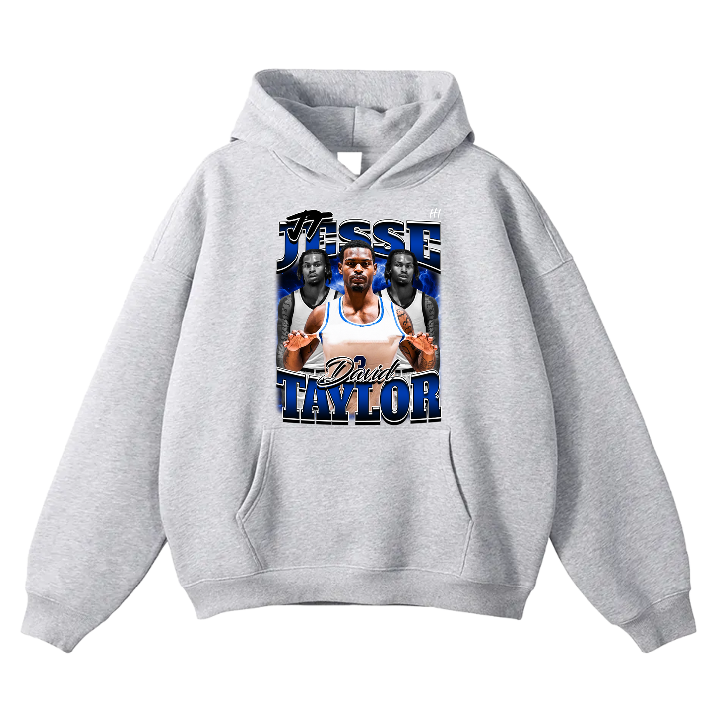 Jesse David Taylor Oversize Fleeced Hoodie