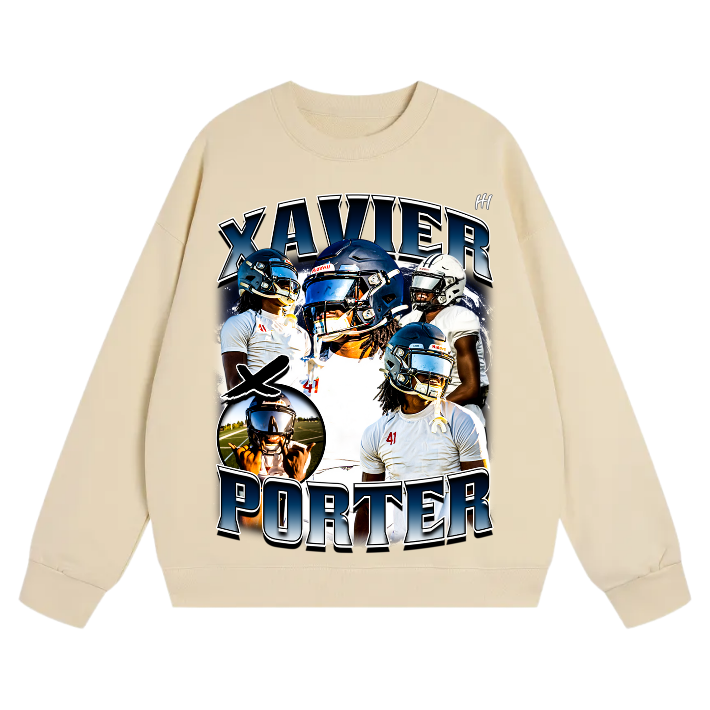 Xavier Porter  Heavyweight Crewneck Sweatshirt