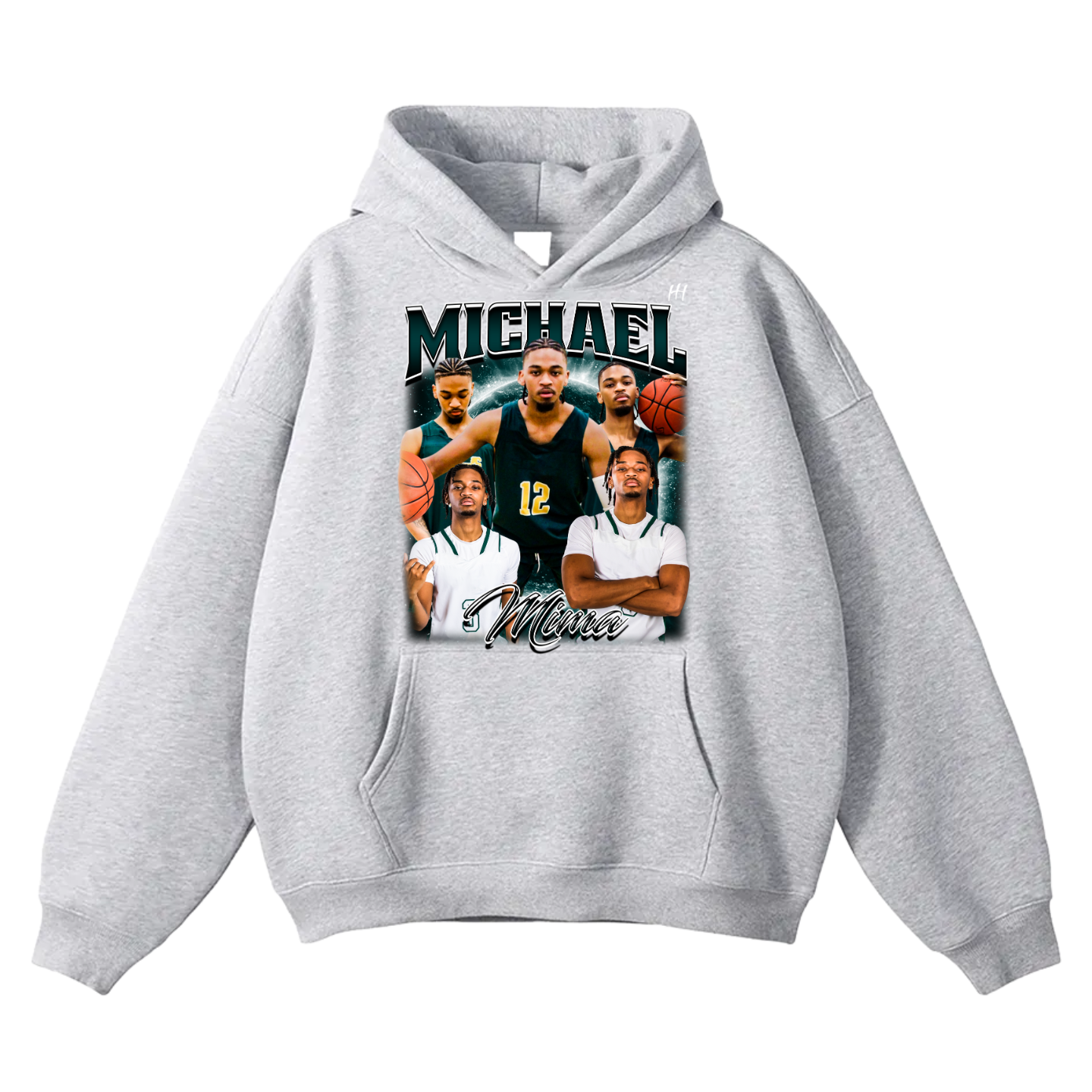 Michael Mima Oversize Fleeced Hoodie