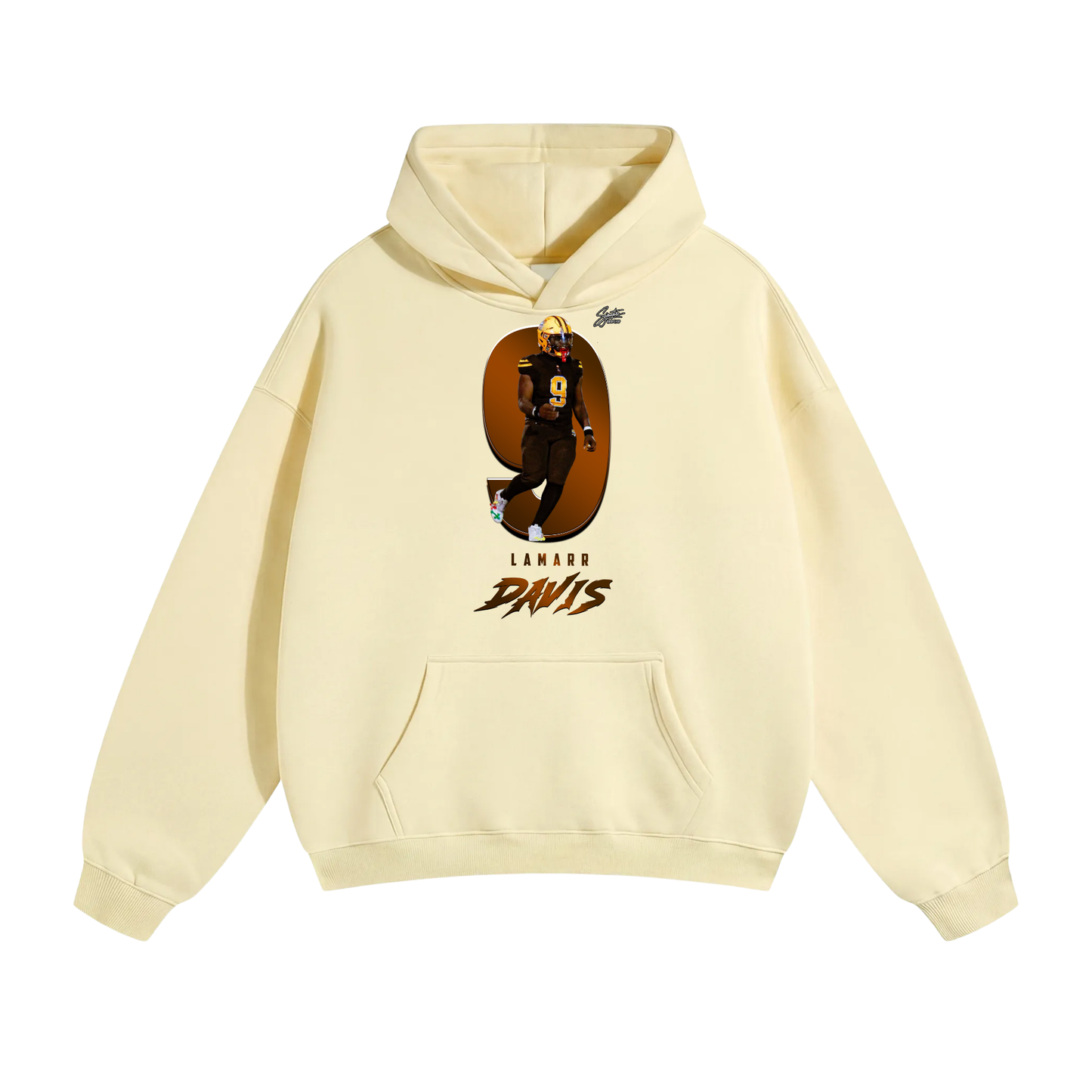 Lamarr Davis Oversize Fleeced Hoodie