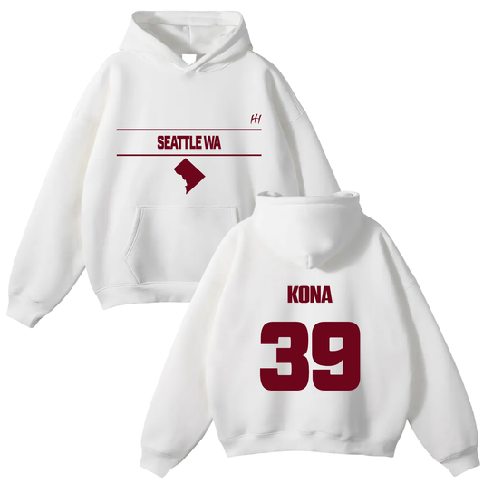 Joshua Moultrie Oversize Fleeced Hoodie