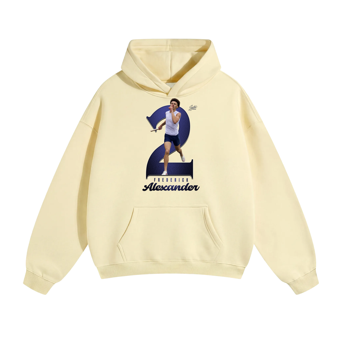 Frederick Alexander Oversize Fleeced Hoodie