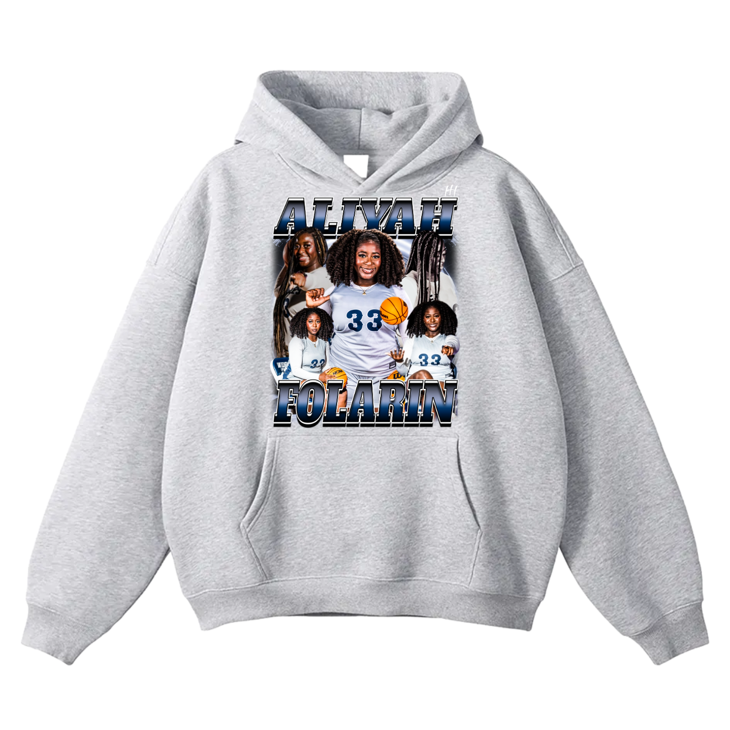 Aliyah Folarin Oversize Fleeced Hoodie