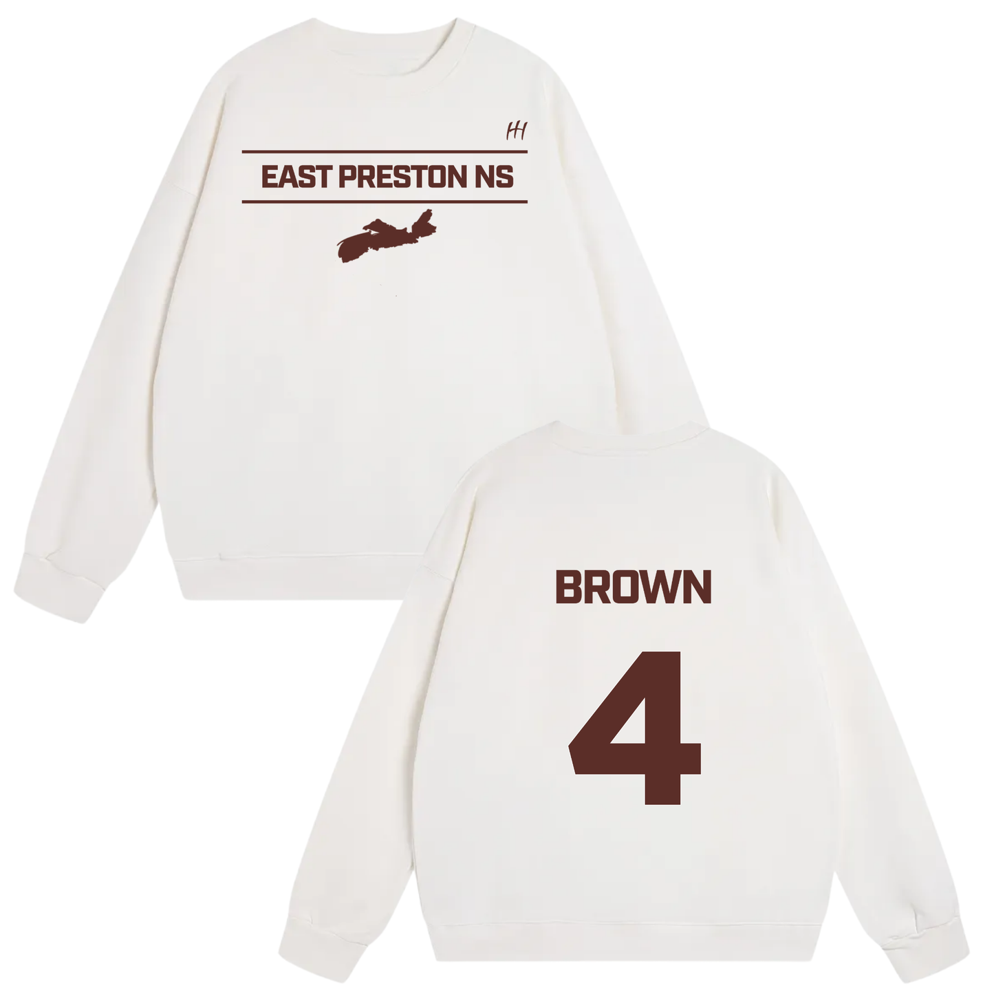 Weston Brown Heavyweight Crewneck Sweatshirt