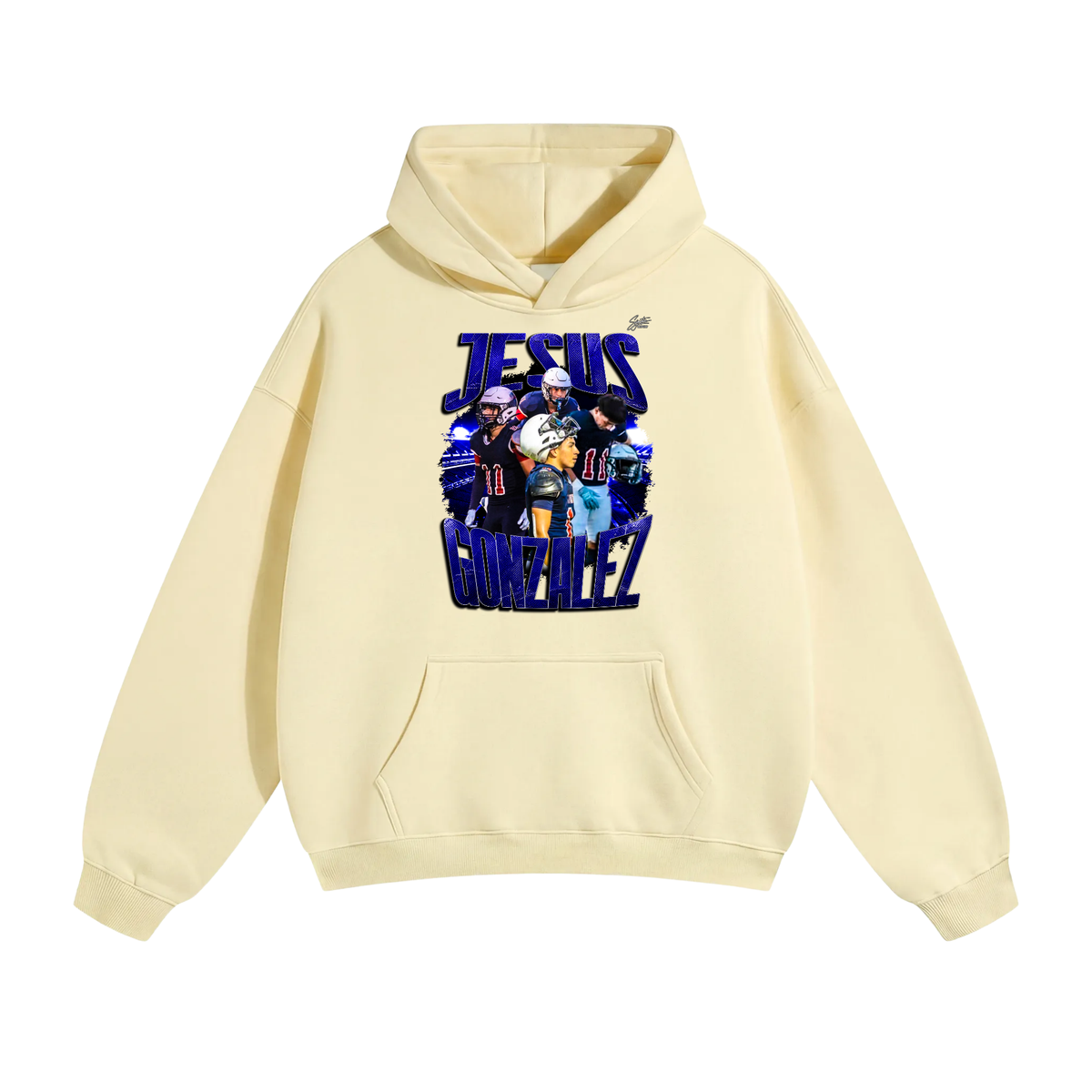 Jesus Gonzalez Oversize Fleeced Hoodie