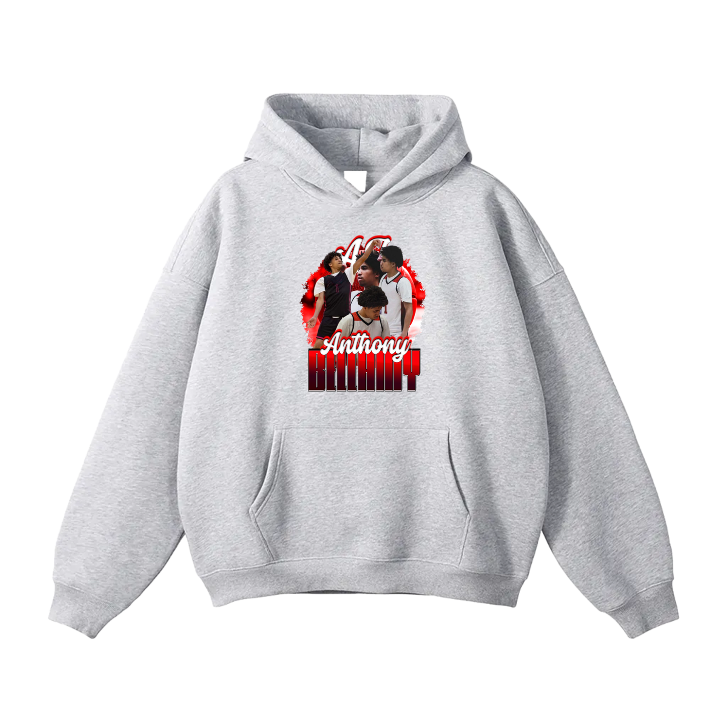 Anthony Bellamy Oversize Fleeced Hoodie