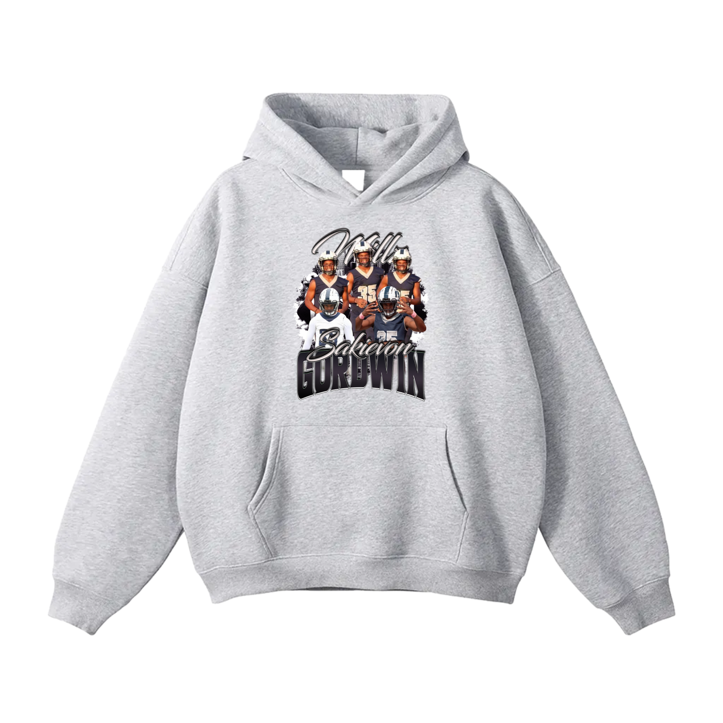 Sakievon Gordwin Oversize Fleeced Hoodie