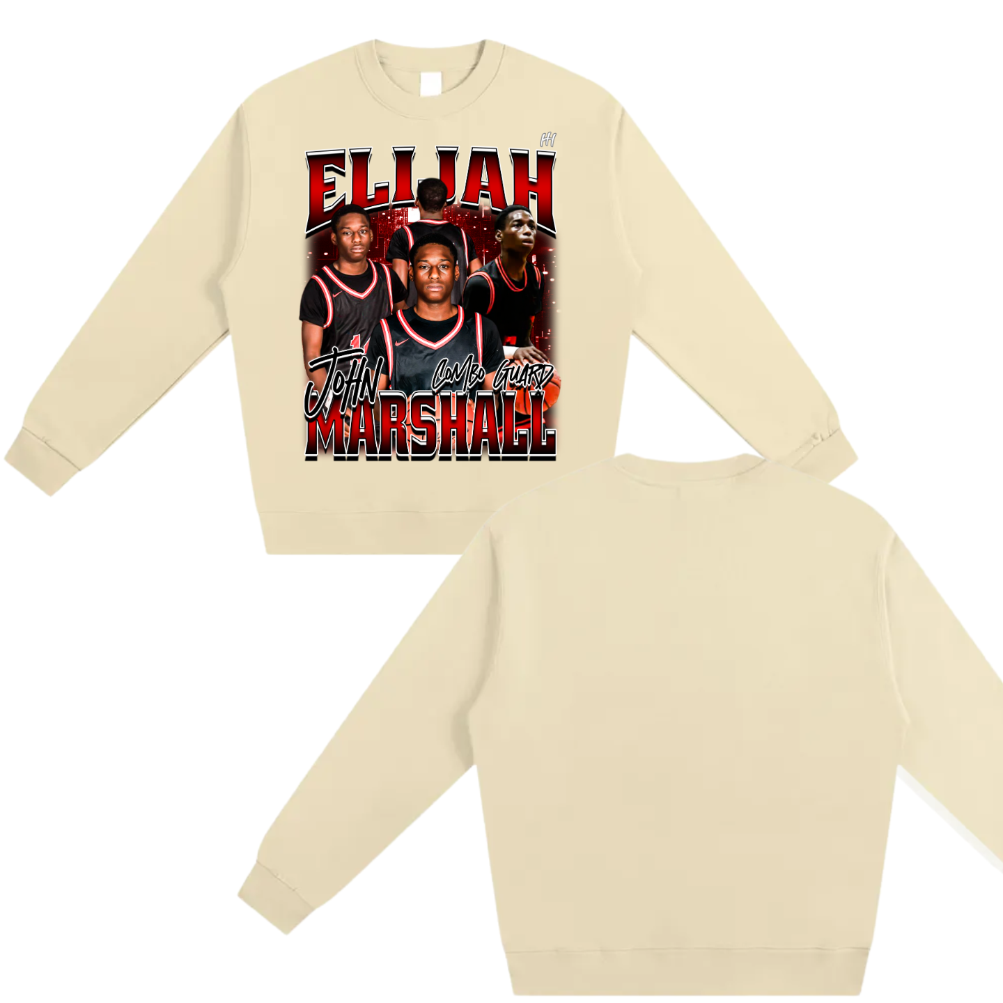 Elijah John Marshall Heavyweight Crewneck Sweatshirt