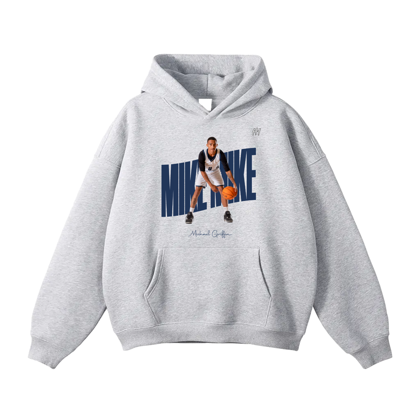 Michael Griffin Oversize Fleeced Hoodie