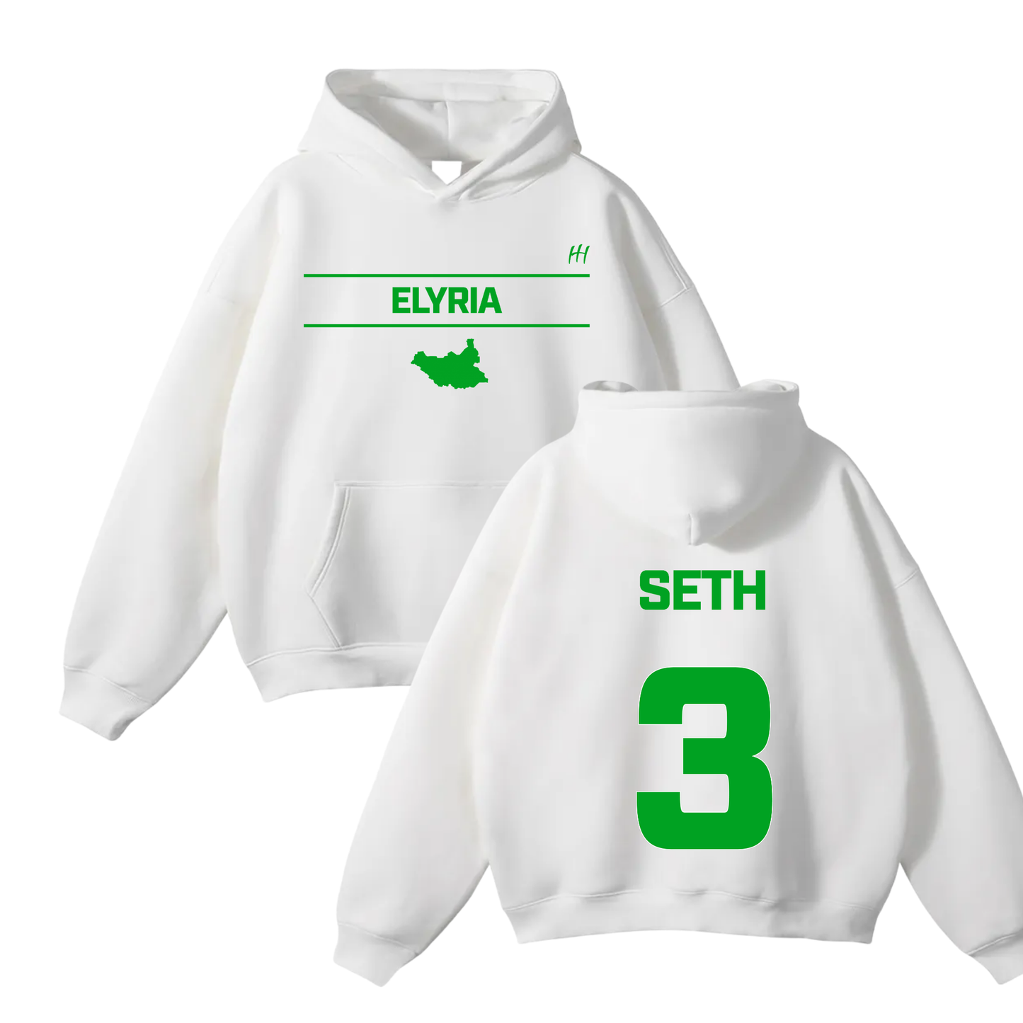 Seth Wilkerson Oversize Fleeced Hoodie