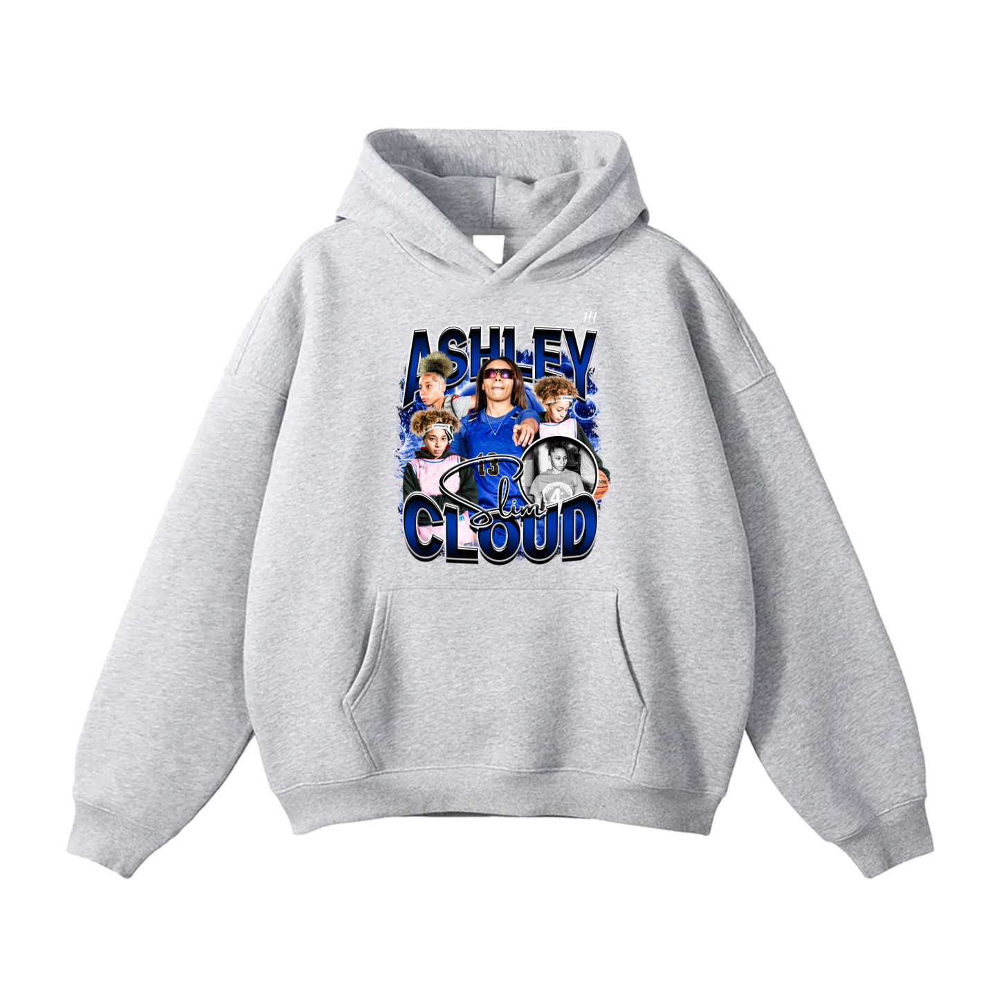Ashley Cloud Oversize Fleeced Hoodie