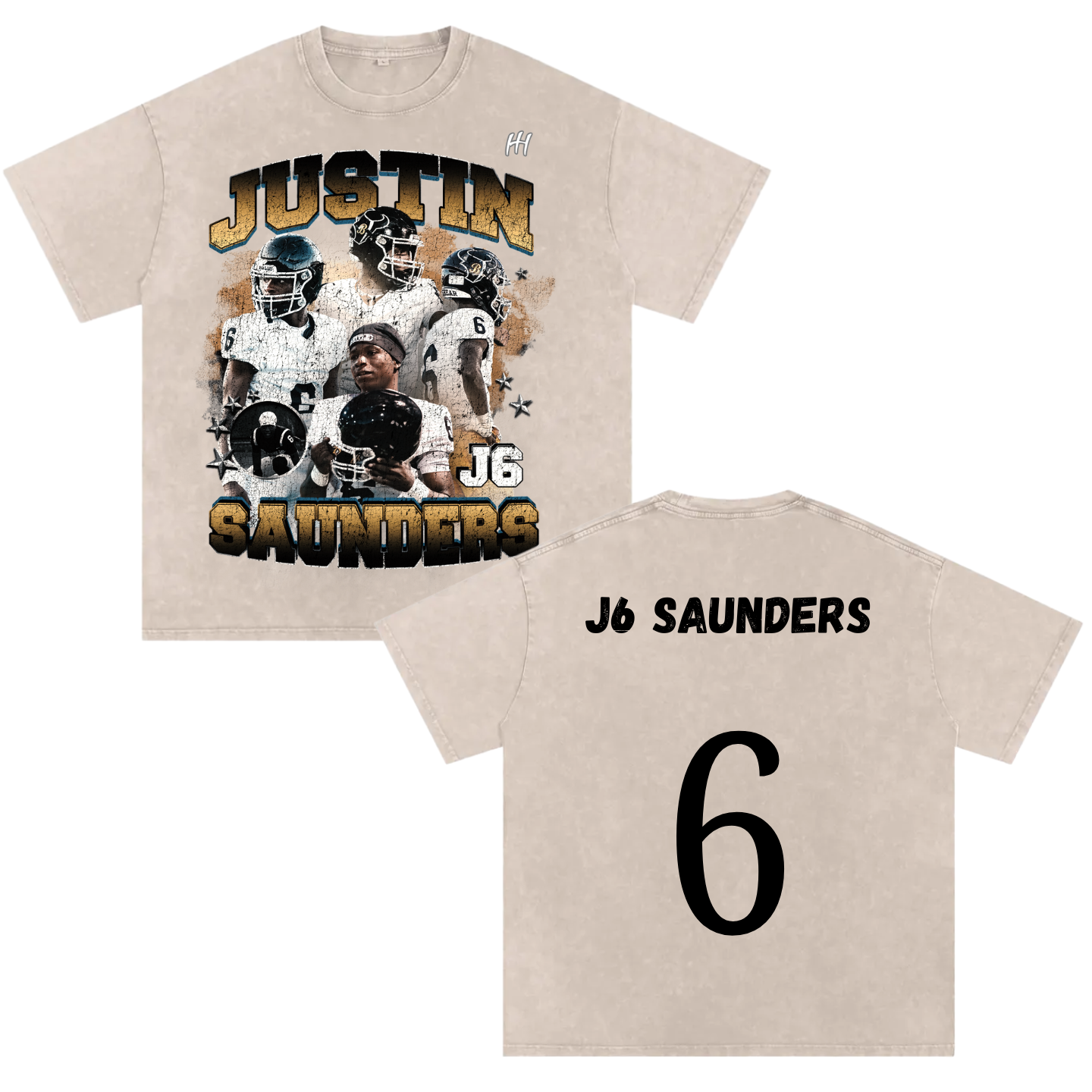 Justin Saunders Heavyweight Oversized T-shirt