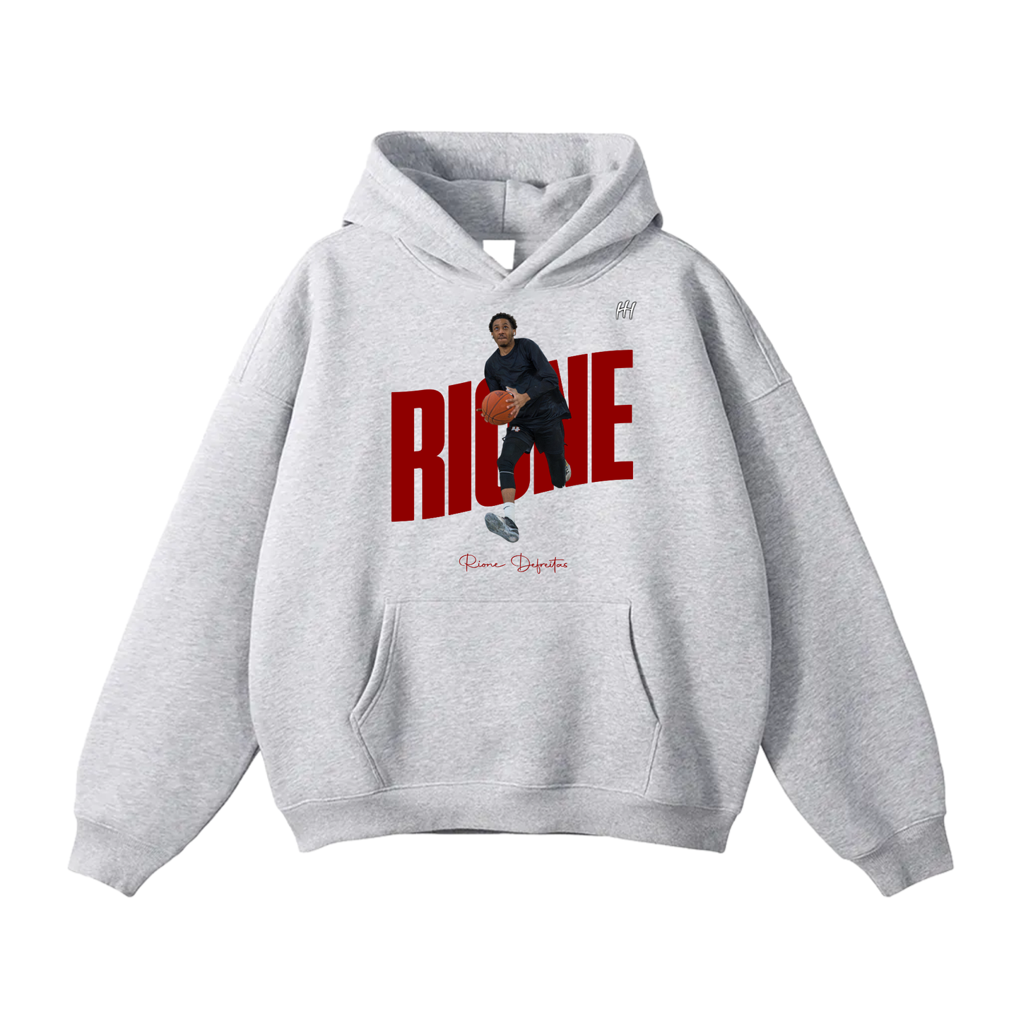 Rione Defreitas Oversize Fleeced Hoodie