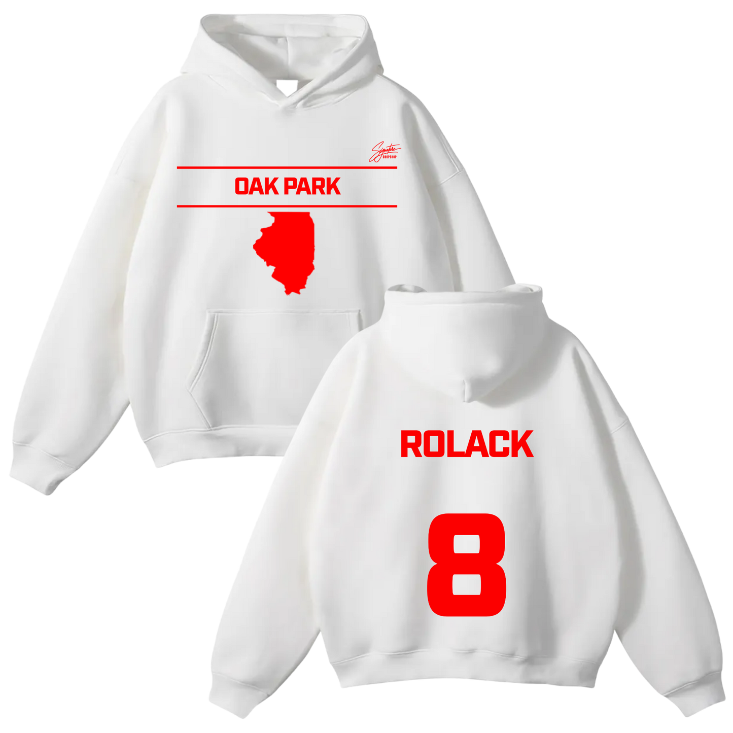 Darius Rolack Oversize Fleeced Hoodie