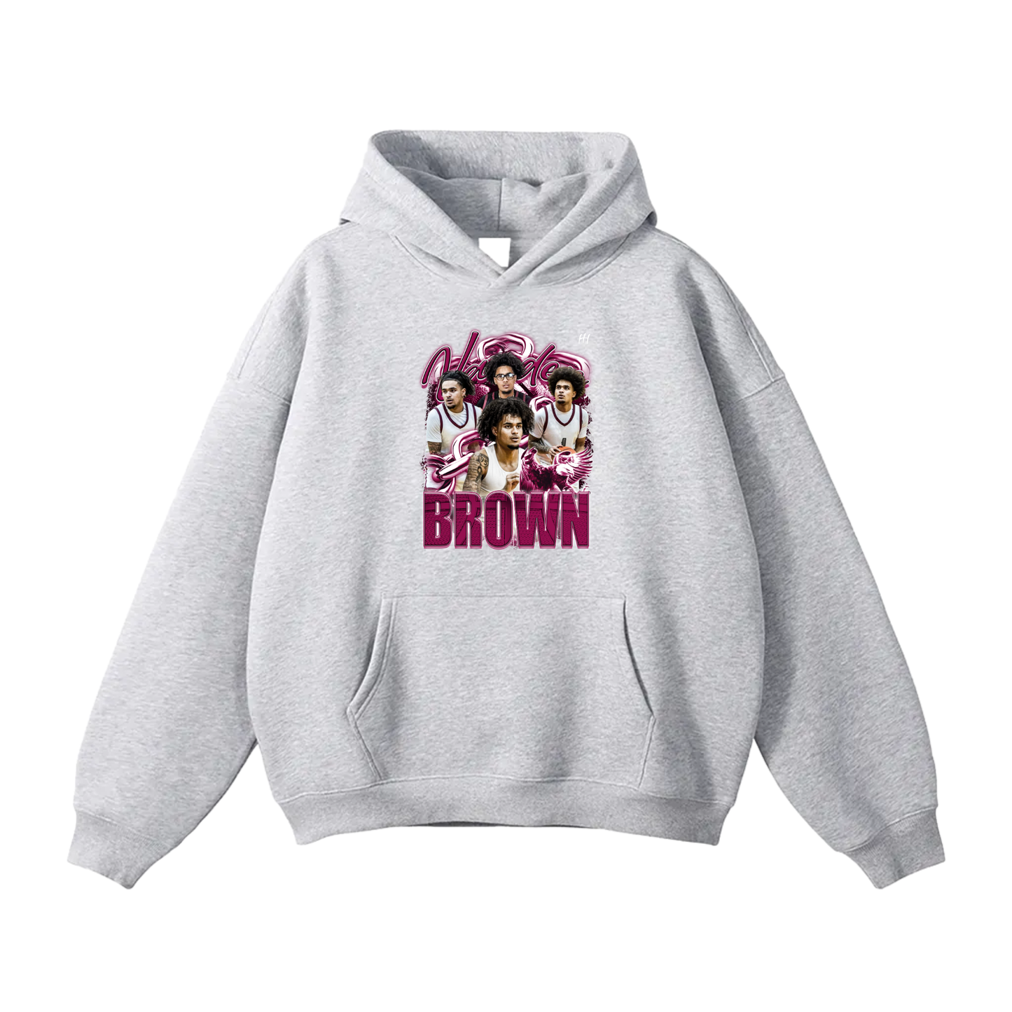 Vander Brown Oversize Fleeced Hoodie