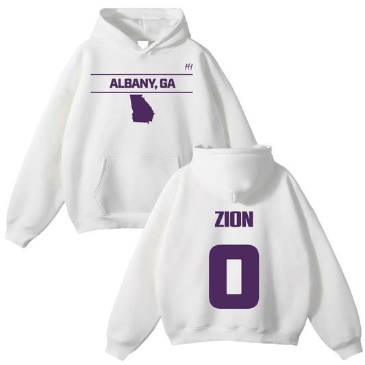 Zion Johnson Oversize Fleeced Hoodie