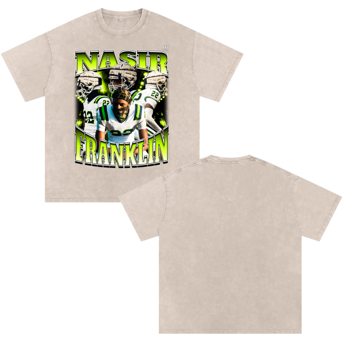 Nasir Franklin Heavyweight Oversized T-shirt