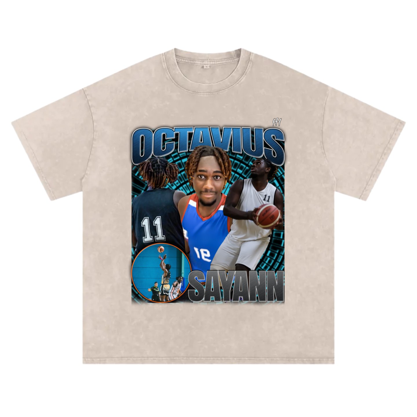 Octavius Sayann Oversized T-shirt