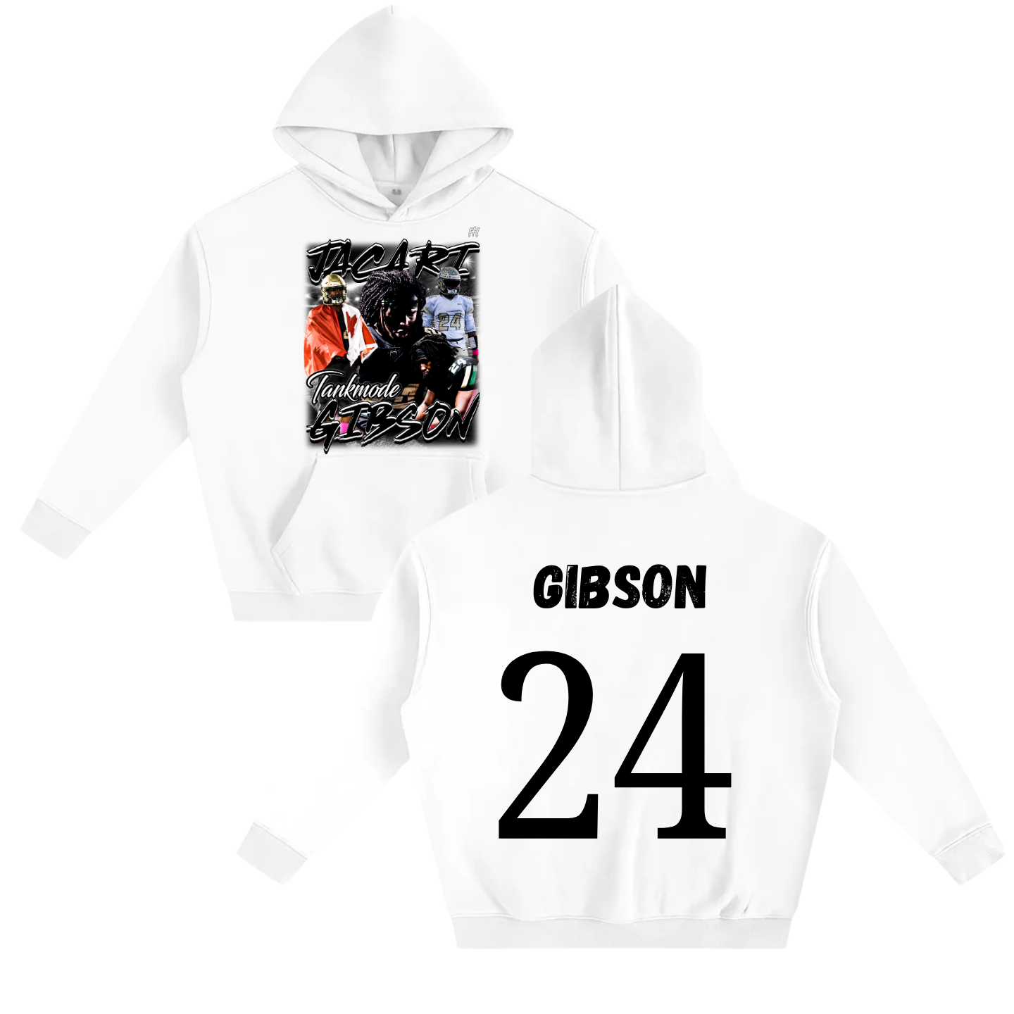 Jacari Gibson  Oversize Fleeced Hoodie