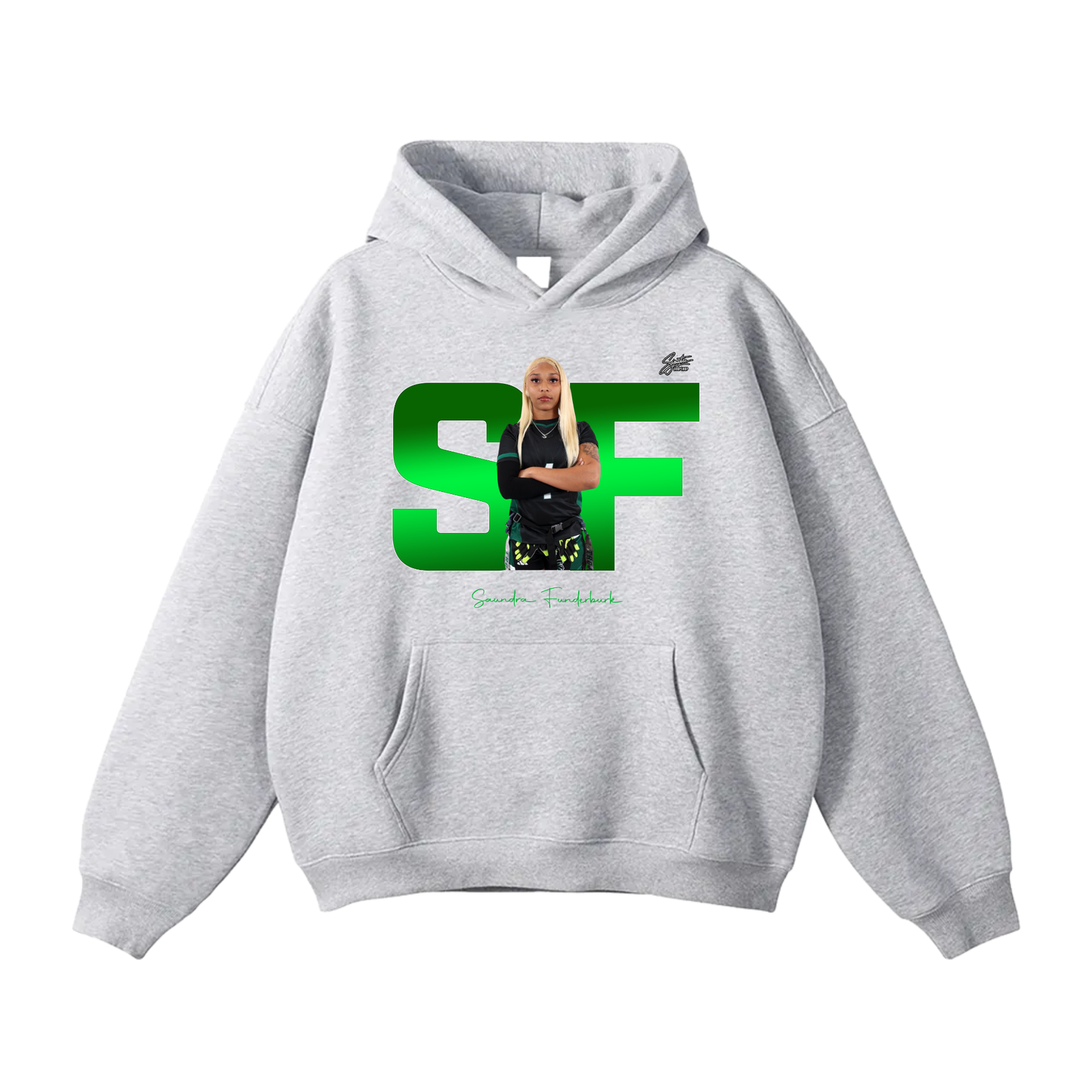 Saundra Funderburk Oversize Fleeced Hoodie