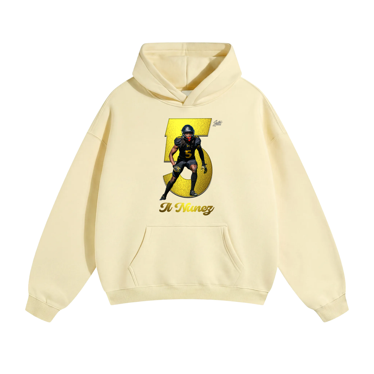 JL Nunez Oversize Fleeced Hoodie