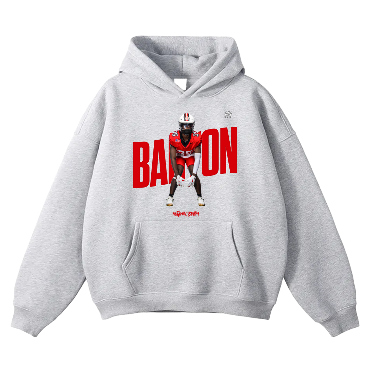 Nathaniel Banton Oversize Fleeced Hoodie
