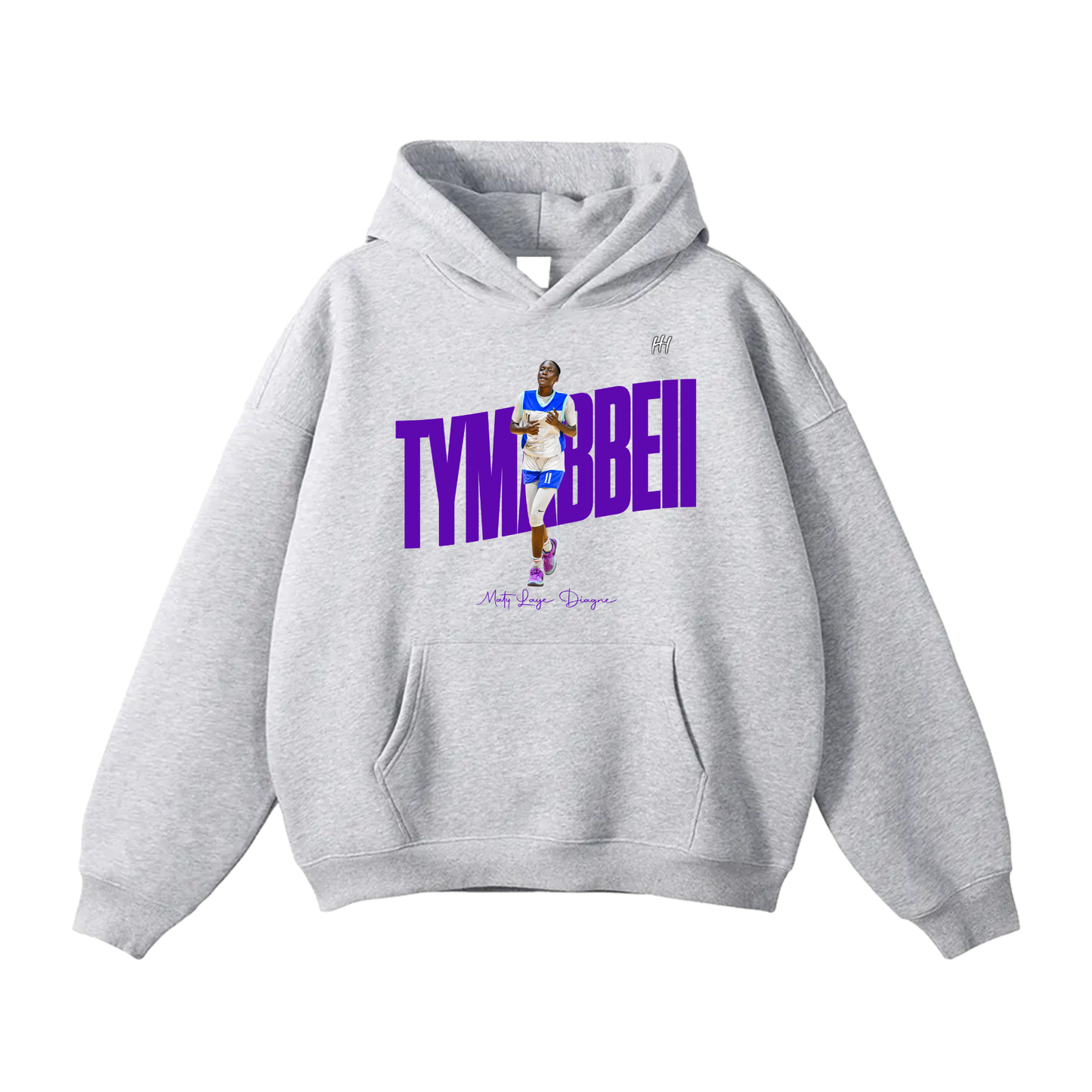Maty Laye Diagne Oversize Fleeced Hoodie